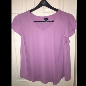 Torrid Lavender Dressy Top